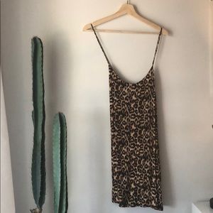 NWOT Forever21 leopard print cami dress